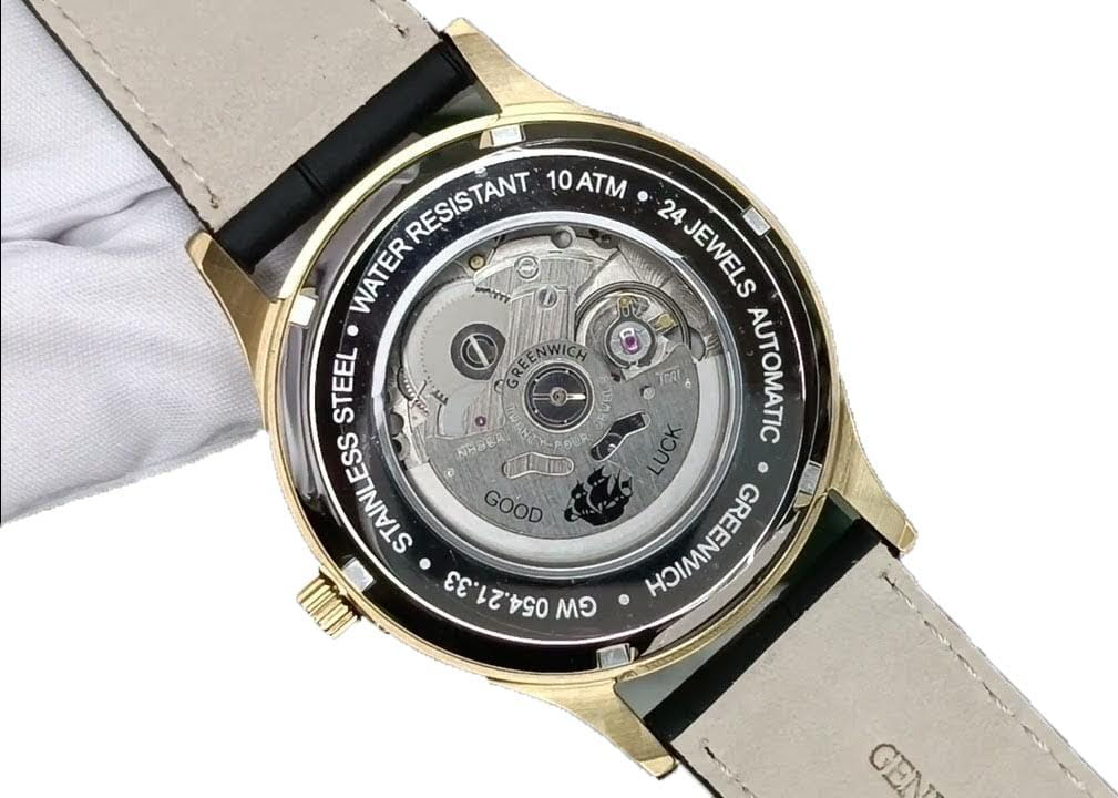 Greenwich Greenwich Good Luck GW 054.21.33 , наручные мужские часы фото под углом